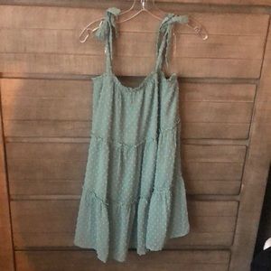 FRANCESCA’S Teal Dress, Size XL